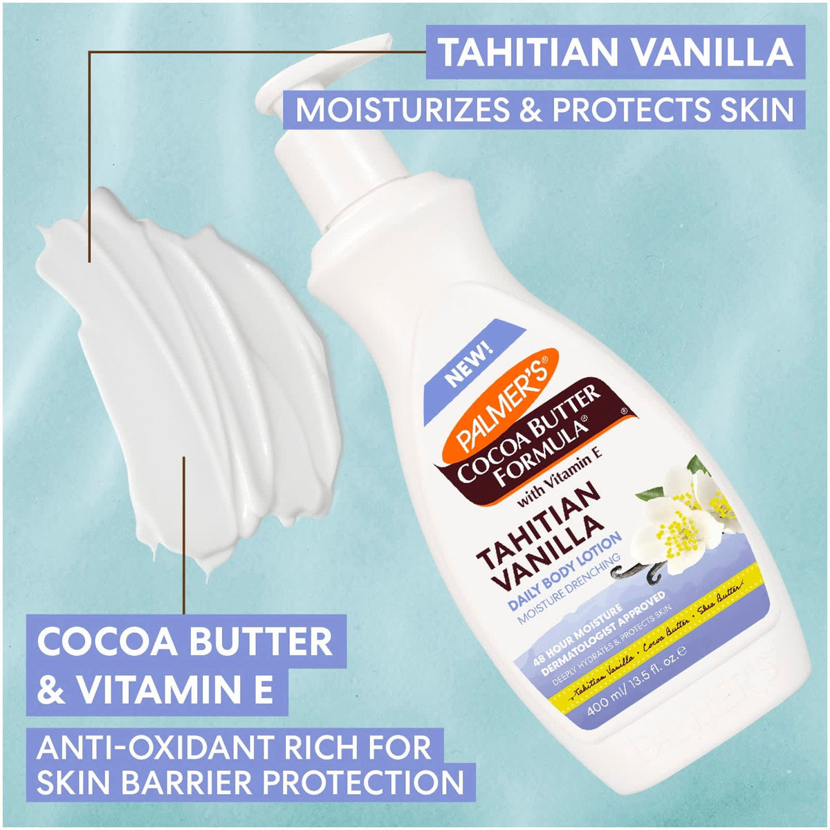 Palmer's Cocoa Butter Formula Tahitian Vanilla Body Lotion 400ml/13.5oz