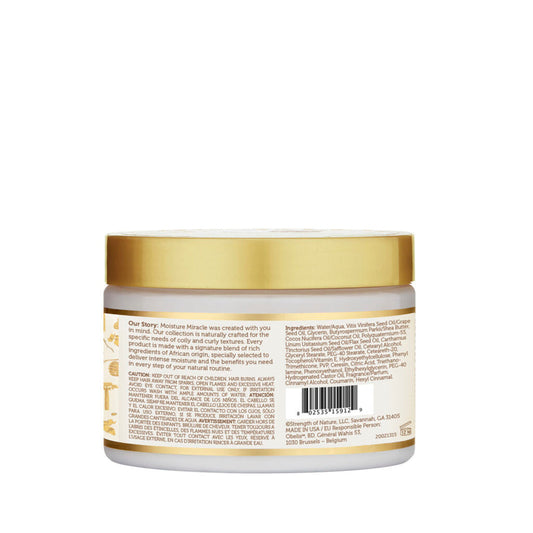 African Pride Moisture Miracle Shea Butter & Flaxseed Oil Styling Curling Cream 340g/12oz