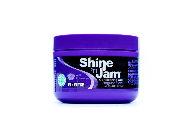 Ampro Shine 'n Jam Conditioning Gel Regular Hold 227g/8oz