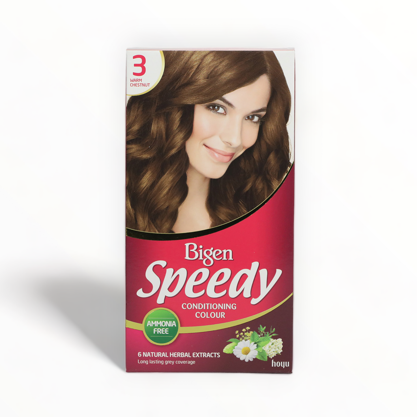 Bigen 3 Women Speedy Warm Chestnut (Pack of 3)