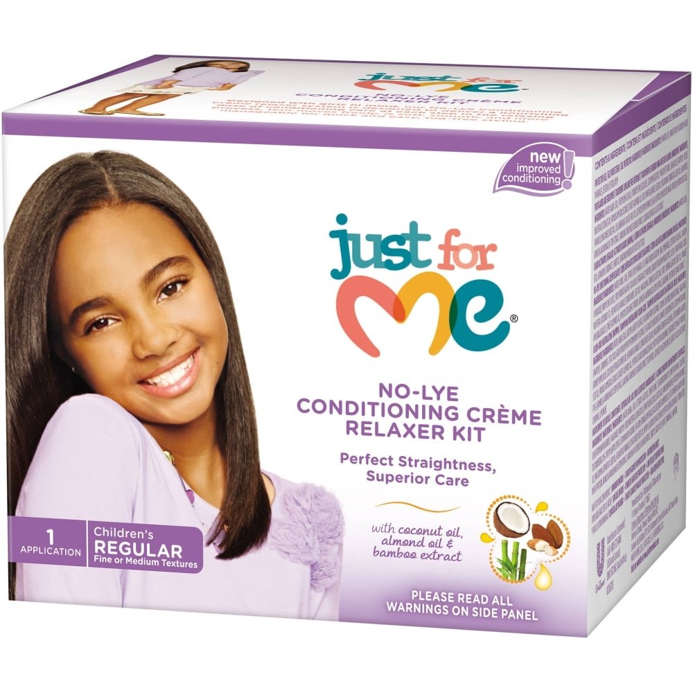 Just For Me No-Lye Conditioning Relaxer Kit Regular