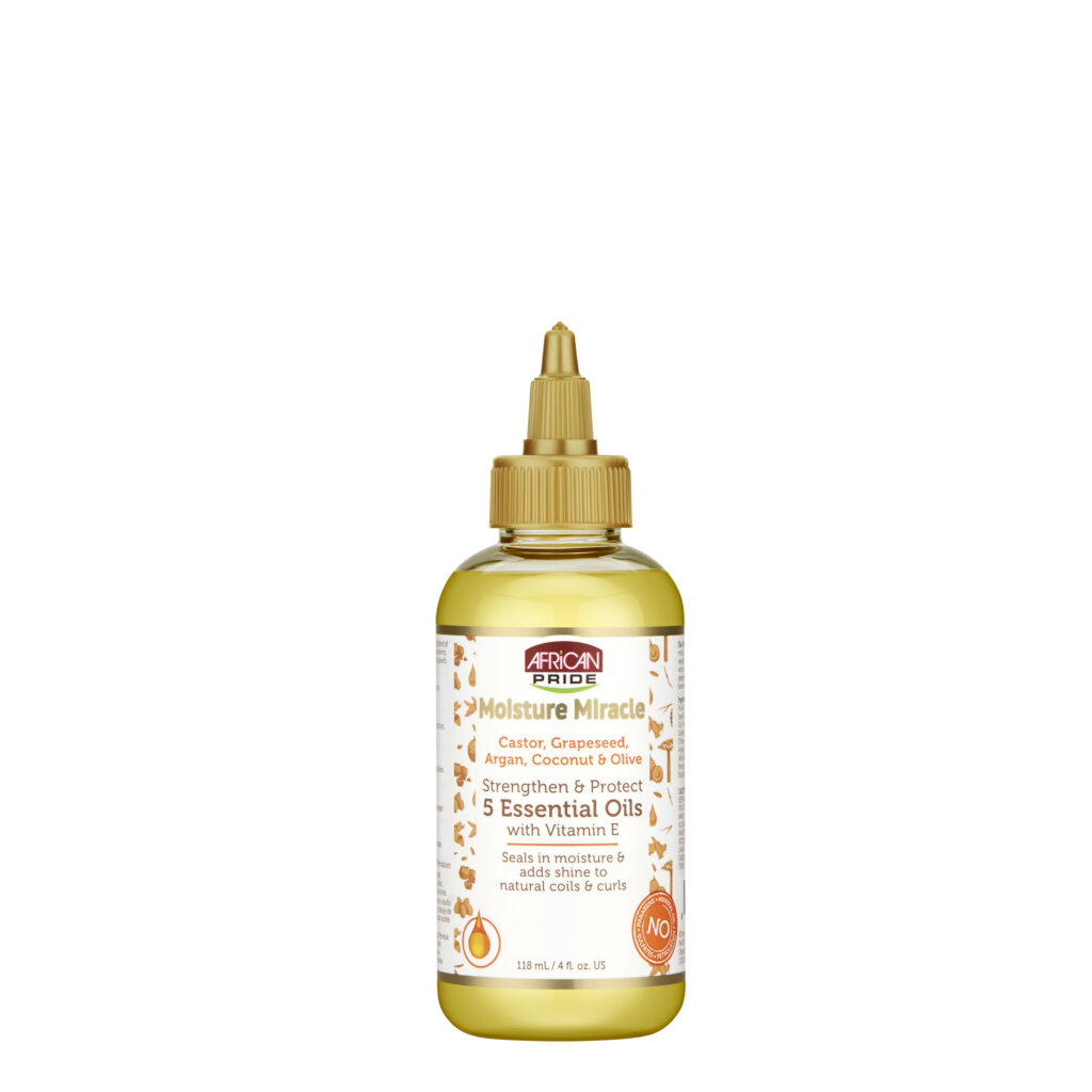 African Pride Moisture Miracle Strengthen & Protect 5 Essential Oils 118ml