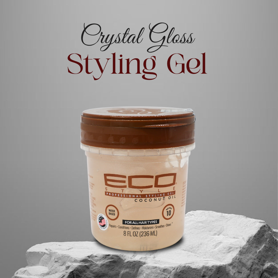 Eco Style Professional Styling Gel Coconut Oil 8oz