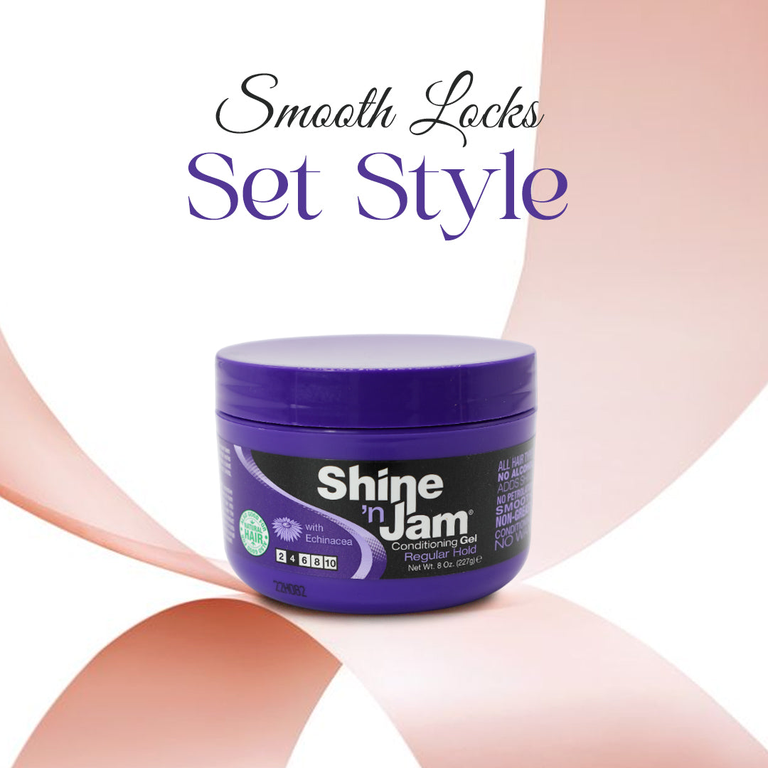 Ampro Shine 'n Jam Conditioning Gel Regular Hold 8oz