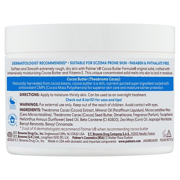 Palmer's Cocoa Butter Original Solid Formula with Vitamin E 100g/3.5 oz