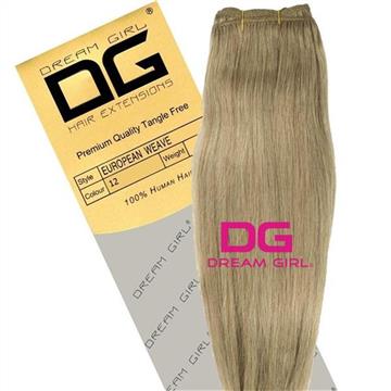 Dream Girl Gold Silky Straight 22 Caramel Brown (12)