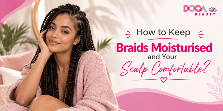 How to Keep Braids Moisturised and Your Scalp Comfortable?
