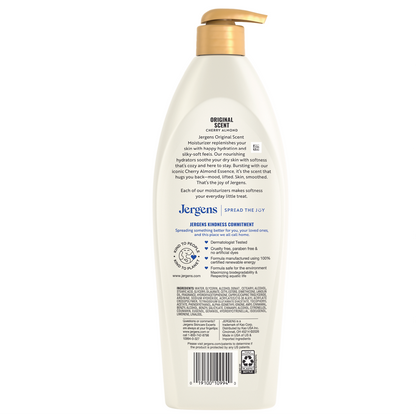 Jergens Original Scent Cherry Almond Dry Skin Moisturiser 946ml/32oz