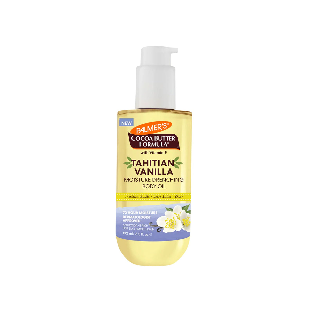 Palmer's Cocoa Butter Formula Tahitian Vanilla Body Oil 192ml/6.5oz