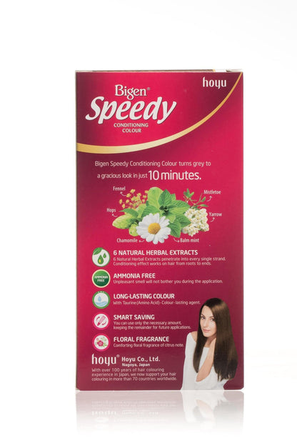 Bigen Women's Speedy Hair Colour 4 Chestnut (Pack of 3)
