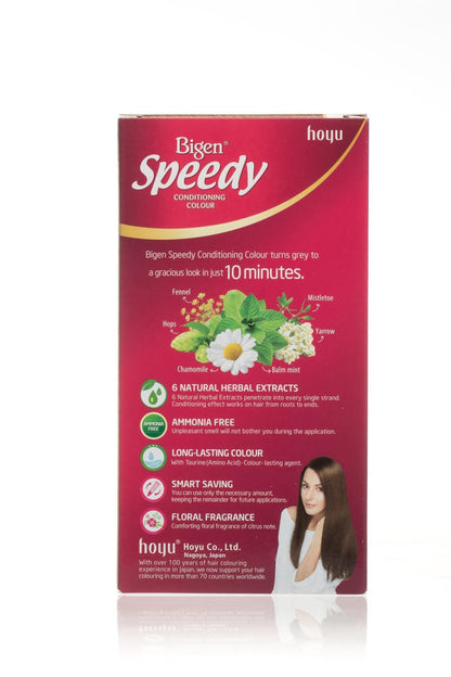 Bigen Women's Speedy Hair Colour 3 Warm Chestnut (Pack of 3)