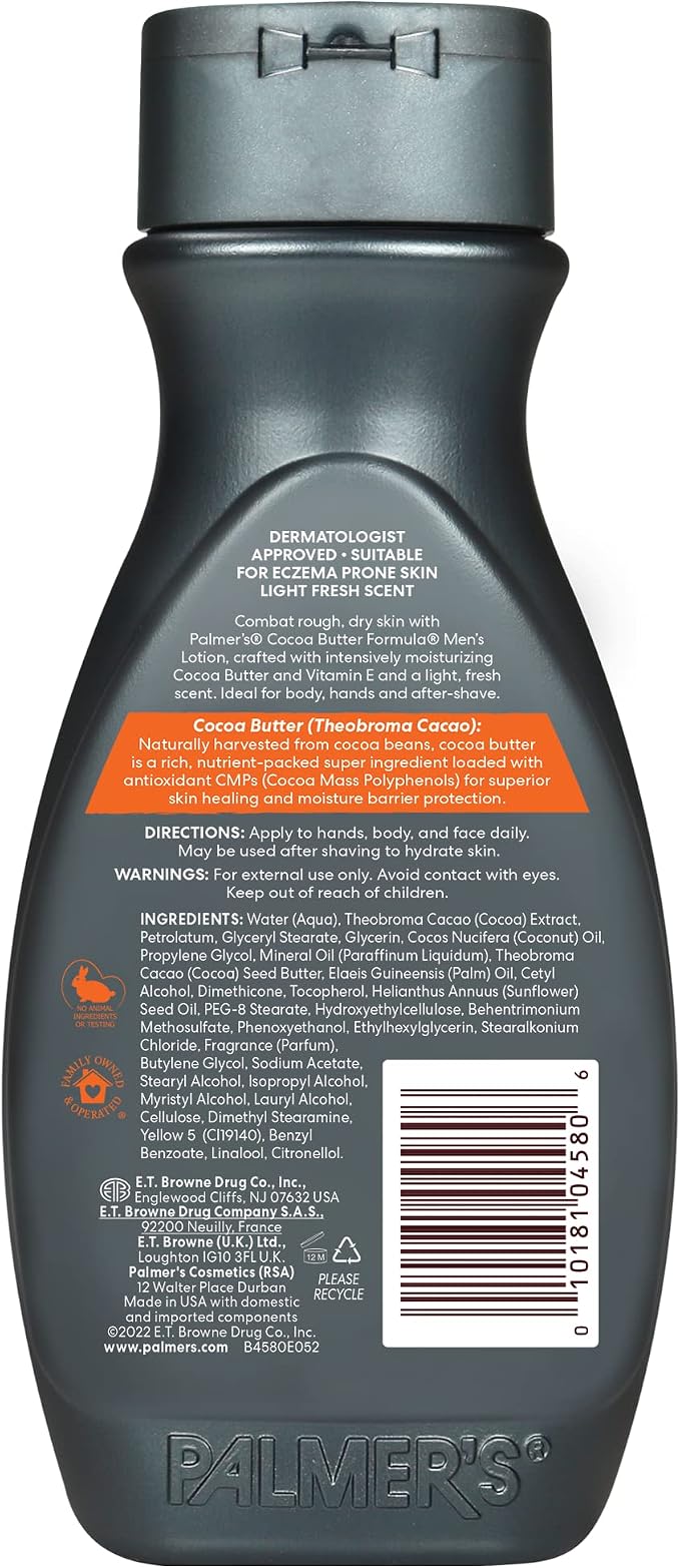 Palmer's Cocoa Butter Formula Men's Body & Face Lotion 250ml/8.5oz