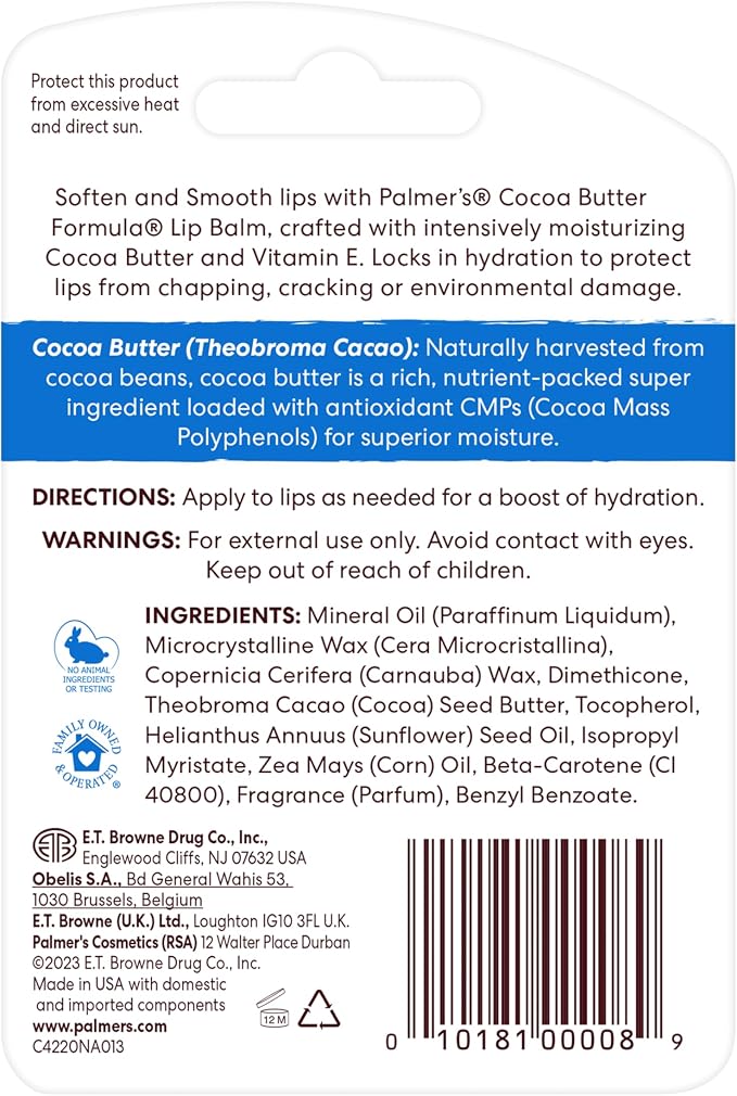 Palmer's Cocoa Butter Ultra Moisturizing Lip Balm 4g/0.15oz