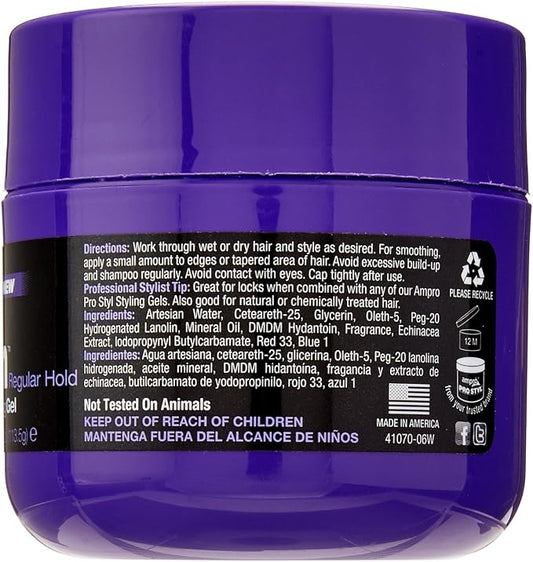 Ampro Shine 'n Jam Conditioning Gel Regular Hold 113.5g/4oz