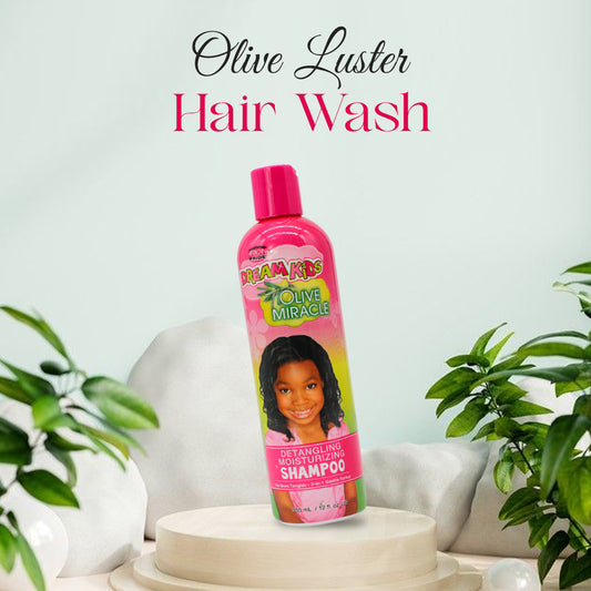 African Pride Dream Kids Olive Miracle Detangling Moisturizing Shampoo