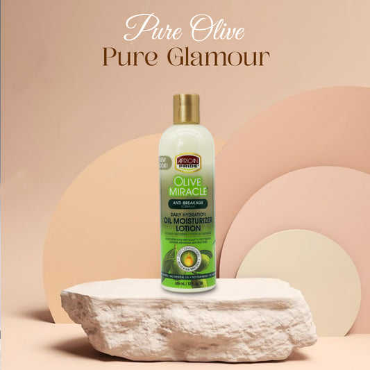 African Pride Olive Miracle Oil Moisturizing Lotion 12oz