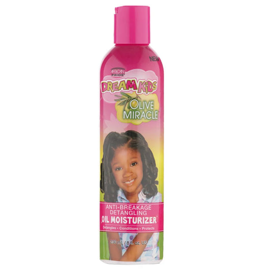 African Pride Dream Kids Olive Miracle Anti-Breakage Detangling Oil Moisturizer 236ml/8oz