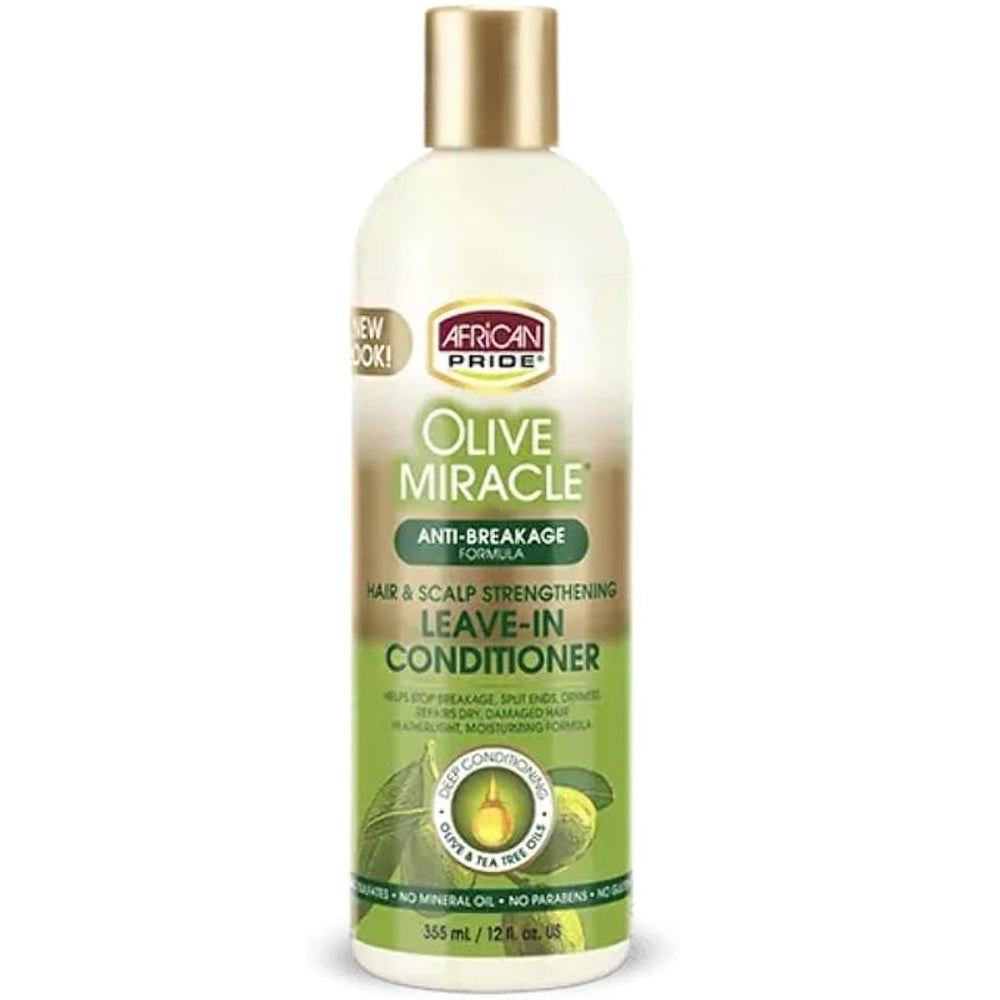 African Pride Olive Miracle Leave-In Conditioner 355ml/12oz