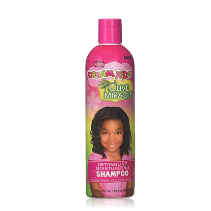 African Pride Dream Kids Olive Miracle Detangling Moisturizing Shampoo 355ml/12oz