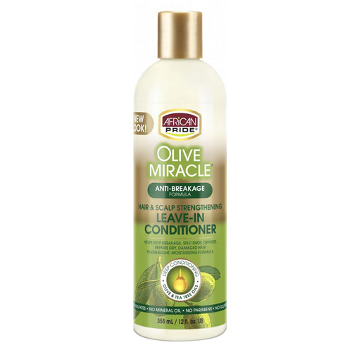 African Pride Olive Miracle Leave-In Conditioner 355ml/12oz