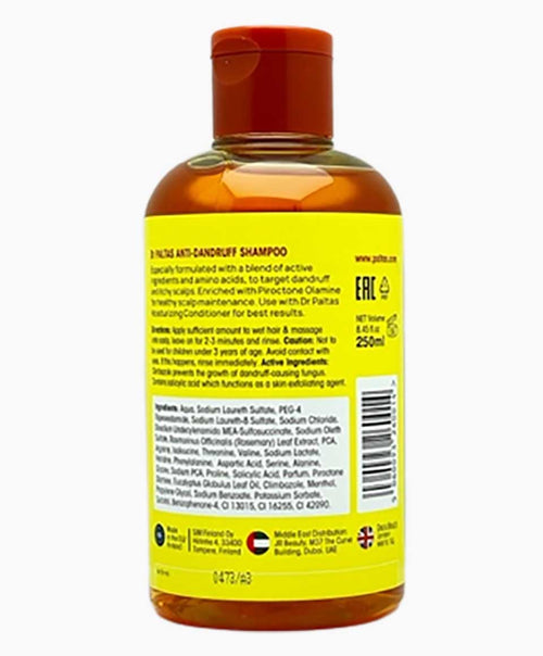 Dr Paltas Anti-Dandruff Shampoo with Amino Acids 250ml/8.45oz