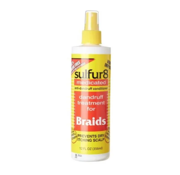 Sulfur8 Dandruff Treatment Braid Spray 355ml Bonus