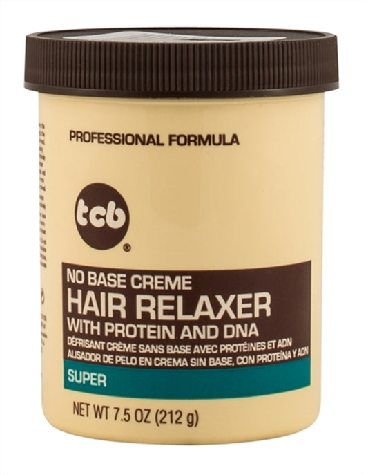 TCB No Base Crème Hair Relaxer Super 213g