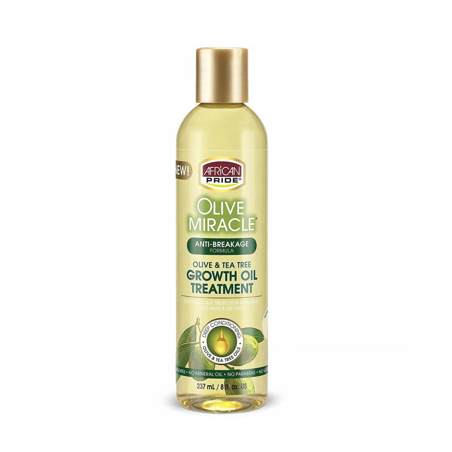 African Pride Olive Miracle Growth Oil 237ml