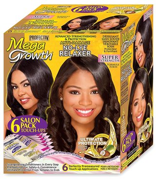 Profectiv Mega Growth 6 Application No-Lye Relaxer Kit Super