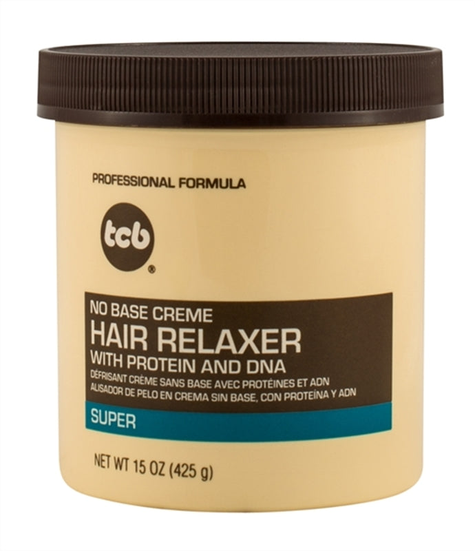 TCB No Base Crème Hair Relaxer Super 425g