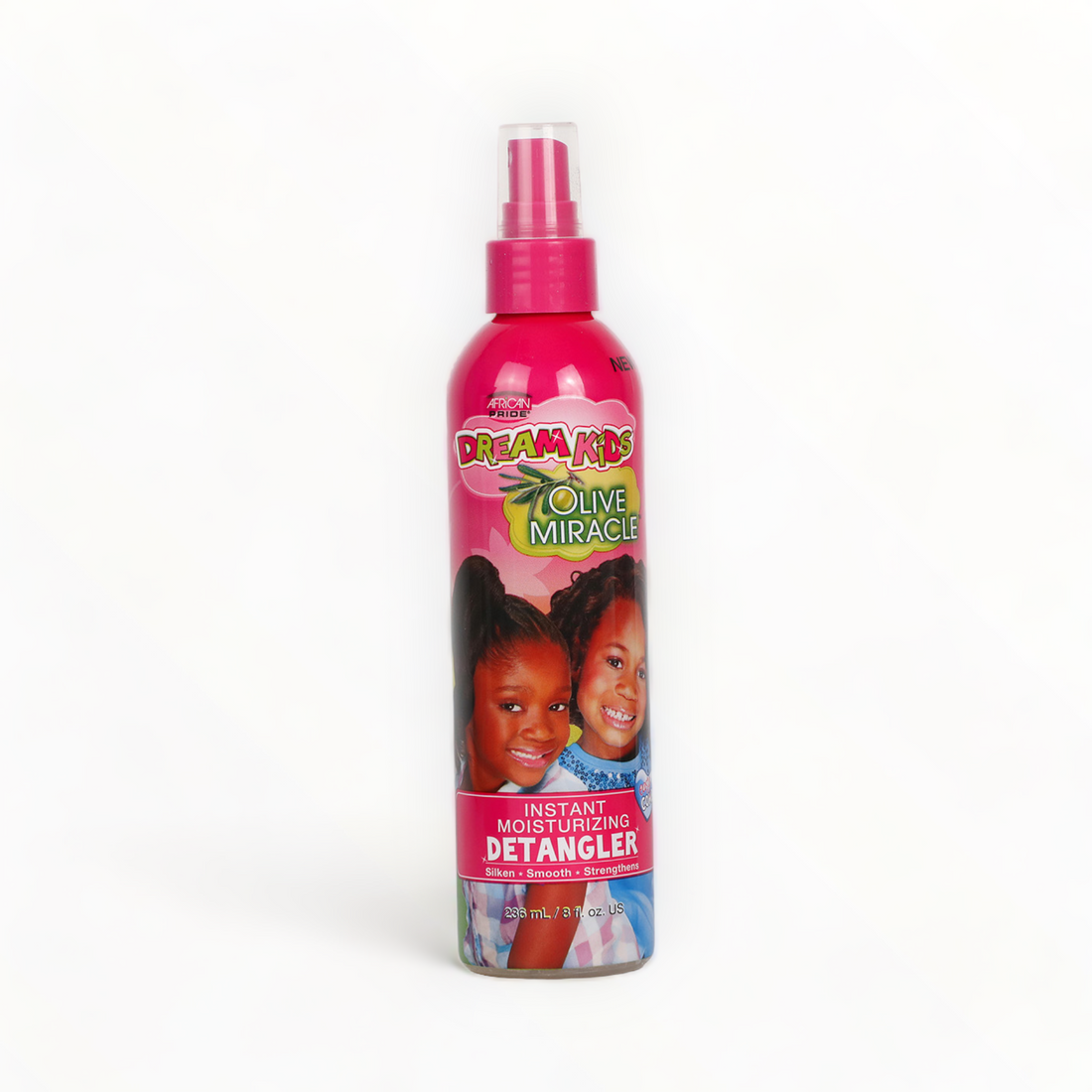 African Pride Dream Kids Olive Miracle Instant Moisture Detangling Spray 237ml