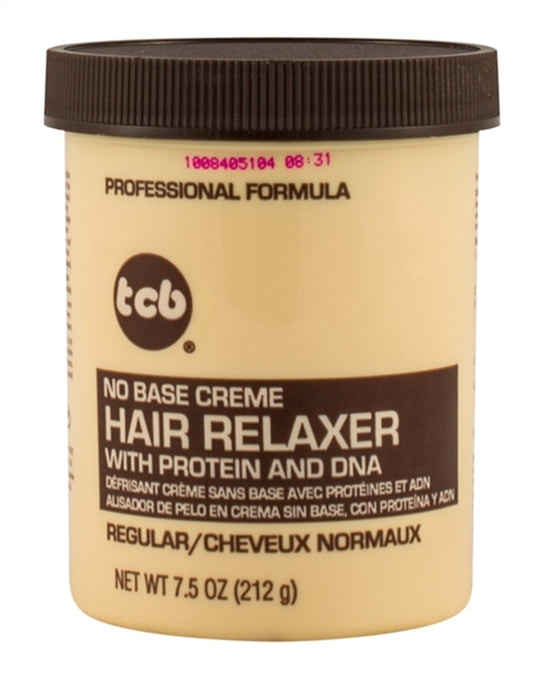 TCB No Base Crème Hair Relaxer Regular 213g