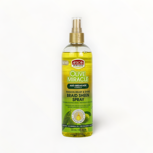 African Pride OM Braid Sheen Spray 355ml