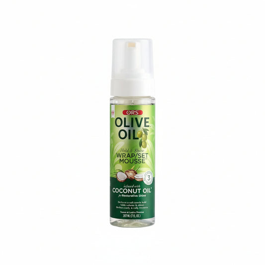 ORS Olive Oil Wrap/Set Mousse Infused with Coconut Oil 207ml
