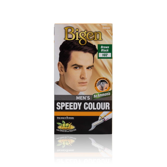 Bigen Men’s Speedy Colour Brown Black 102 (Pack of 3)