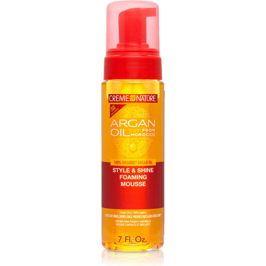 Creme of Nature Argan Oil Foaming Mousse 7oz
