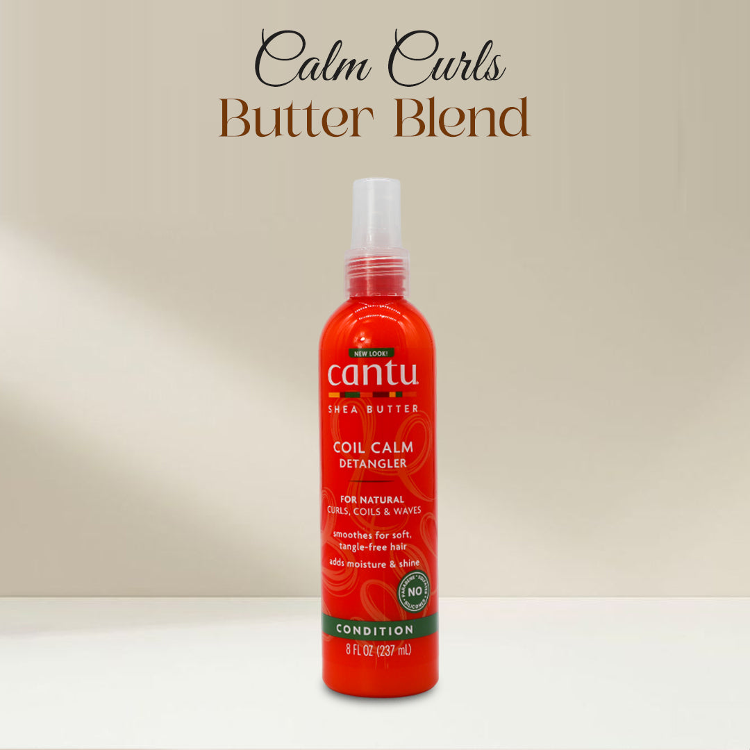 Cantu Shea Butter Coil Calm Detangler 8oz