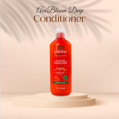 Cantu Shea Butter Sulphate Free Hydrating Cream Conditioner 400ml/13.5oz