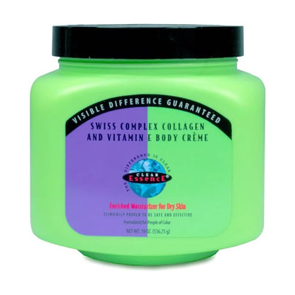 Clear Essence Swiss Complex Collagen and Vitamin E Body Creme 536.7g/19oz