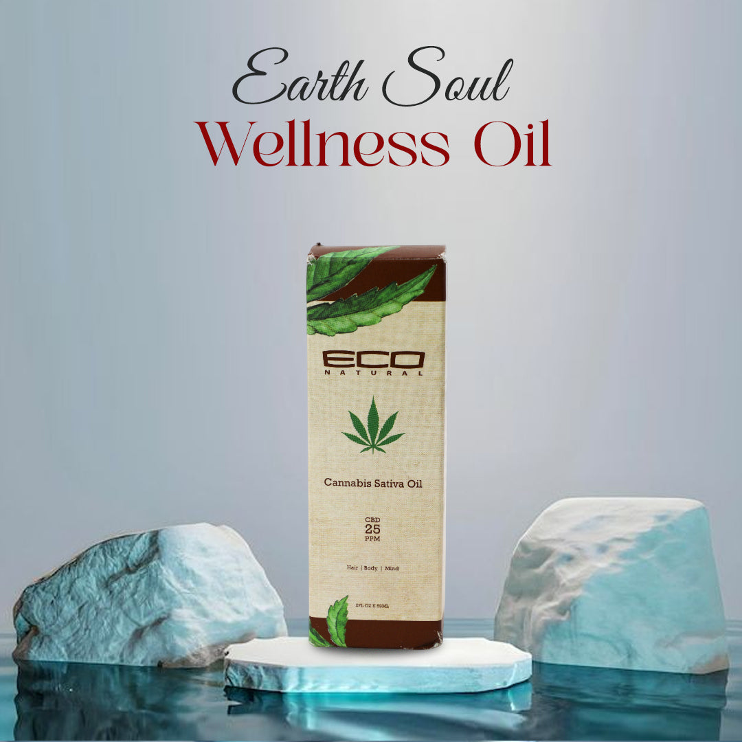 Eco Natural Cannabis Sativa Oil 2oz