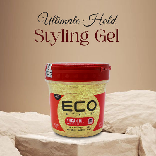 Eco Style Argan Oil Styling Gel Max Hold 473ml/16oz
