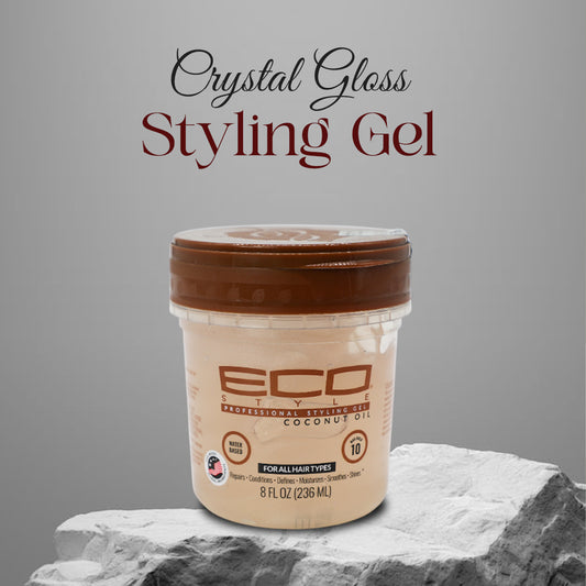 Eco Style Professional Styling Gel Coconut Oil 8oz