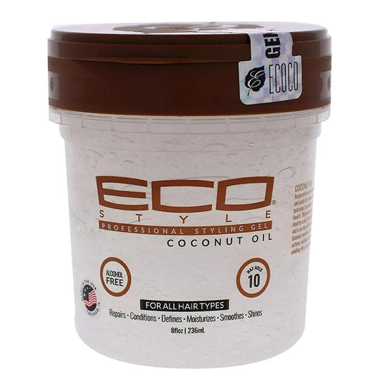 Eco Style Professional Styling Gel Coconut Oil 236ml/8oz