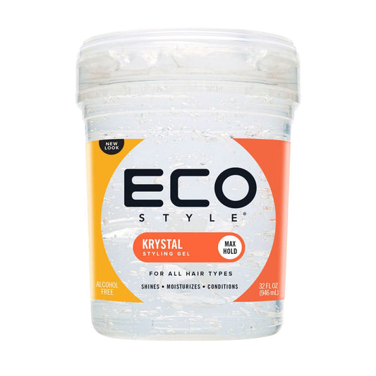 Eco Style Krystal Styling Gel Clear Max Hold 32oz/907g