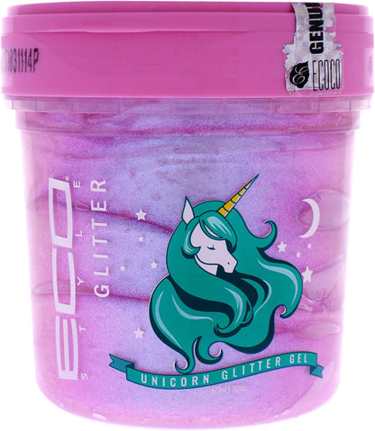 Eco Style Unicorn Glitter Gel 473ml/16oz