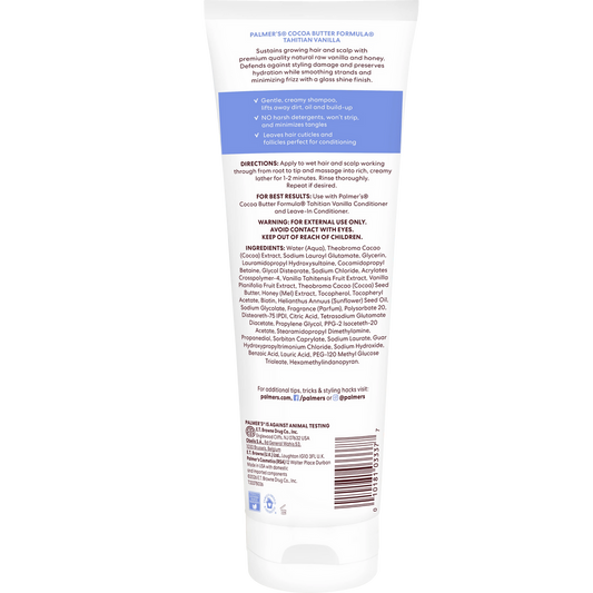 Palmer's Cocoa Butter Formula Tahitian Vanilla Shampoo 313ml/10.6oz