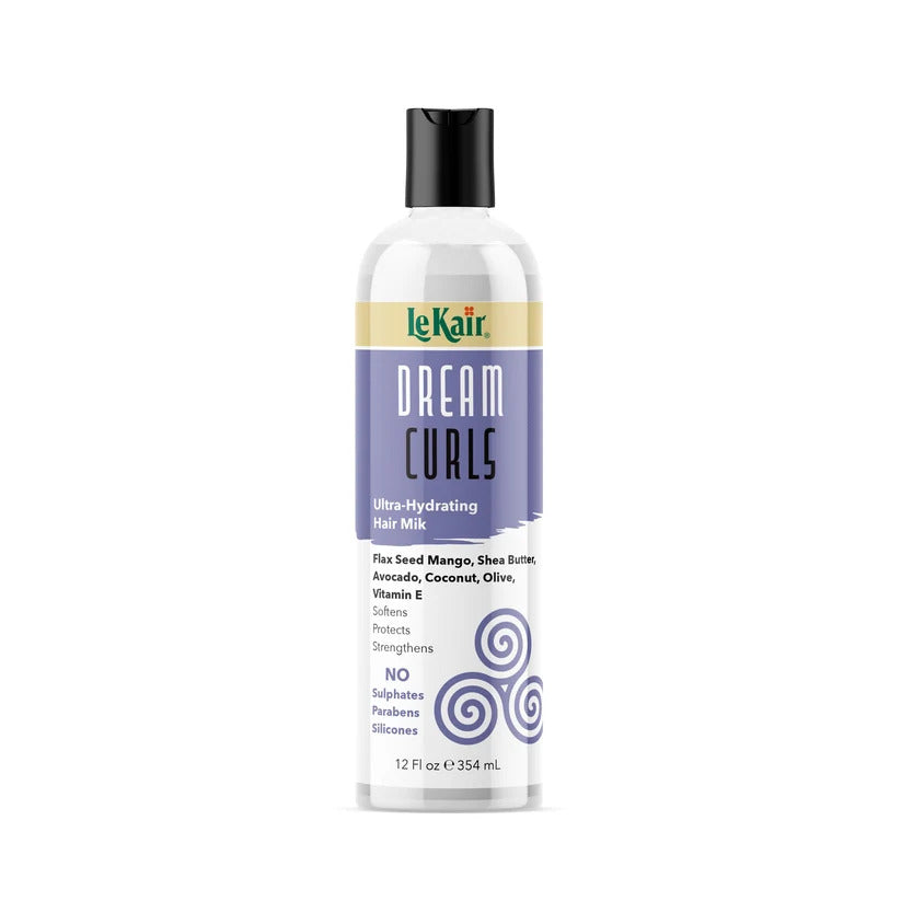 LeKair Dream Curls Ultra-Hydrating Hair Milk 354ml/12oz