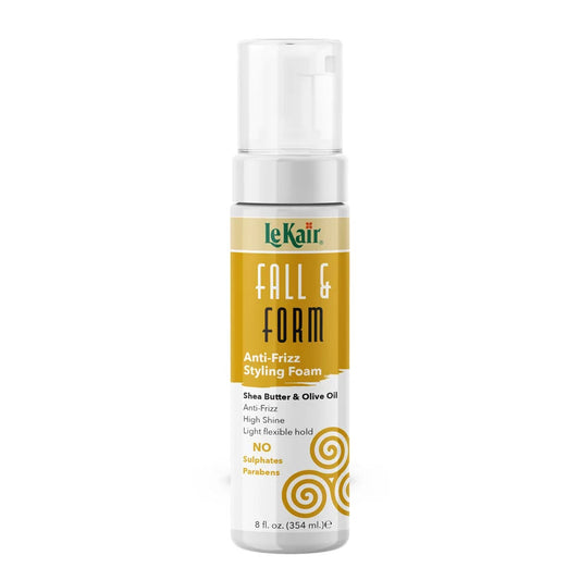 LeKair Fall & Form Anti-Frizz Styling Foam 236ml/8oz