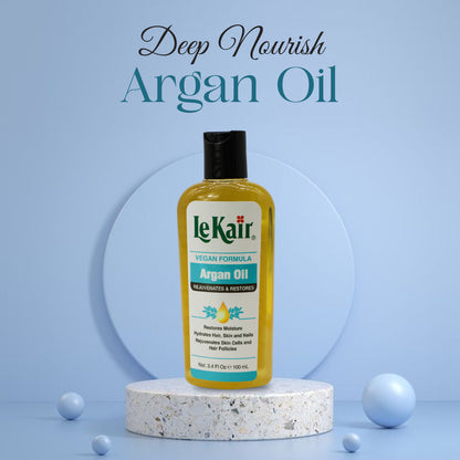 LeKair Vegan Formula Argan Oil 100ml/3.4oz