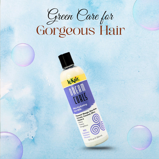 LeKair Dream Curls Ultra-Hydrating Hair Milk 354ml/12oz
